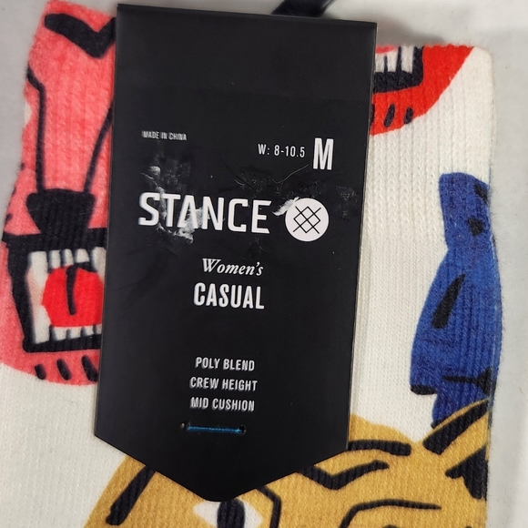 NWT Women's Katya Stance Crew Socks - Picture 2 of 7